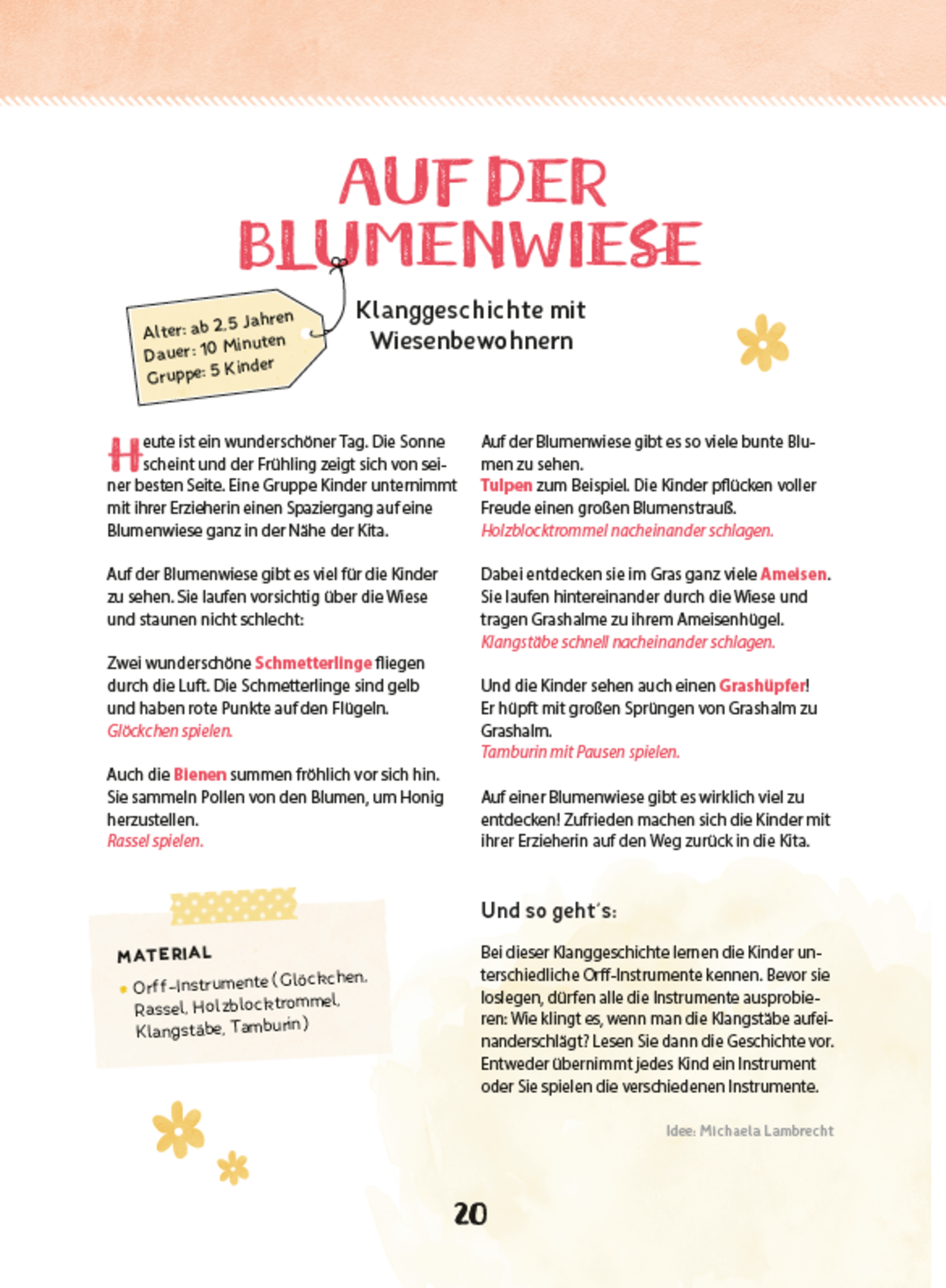 Alle meine Sinne - Die schönsten Wahrnehmungsspiele für Krippenkinder